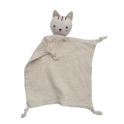 Cat Muslin Cotton Comfort Cloth