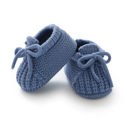 Knitted Baby Booties – Warm Soft Shoes 0–18 Months