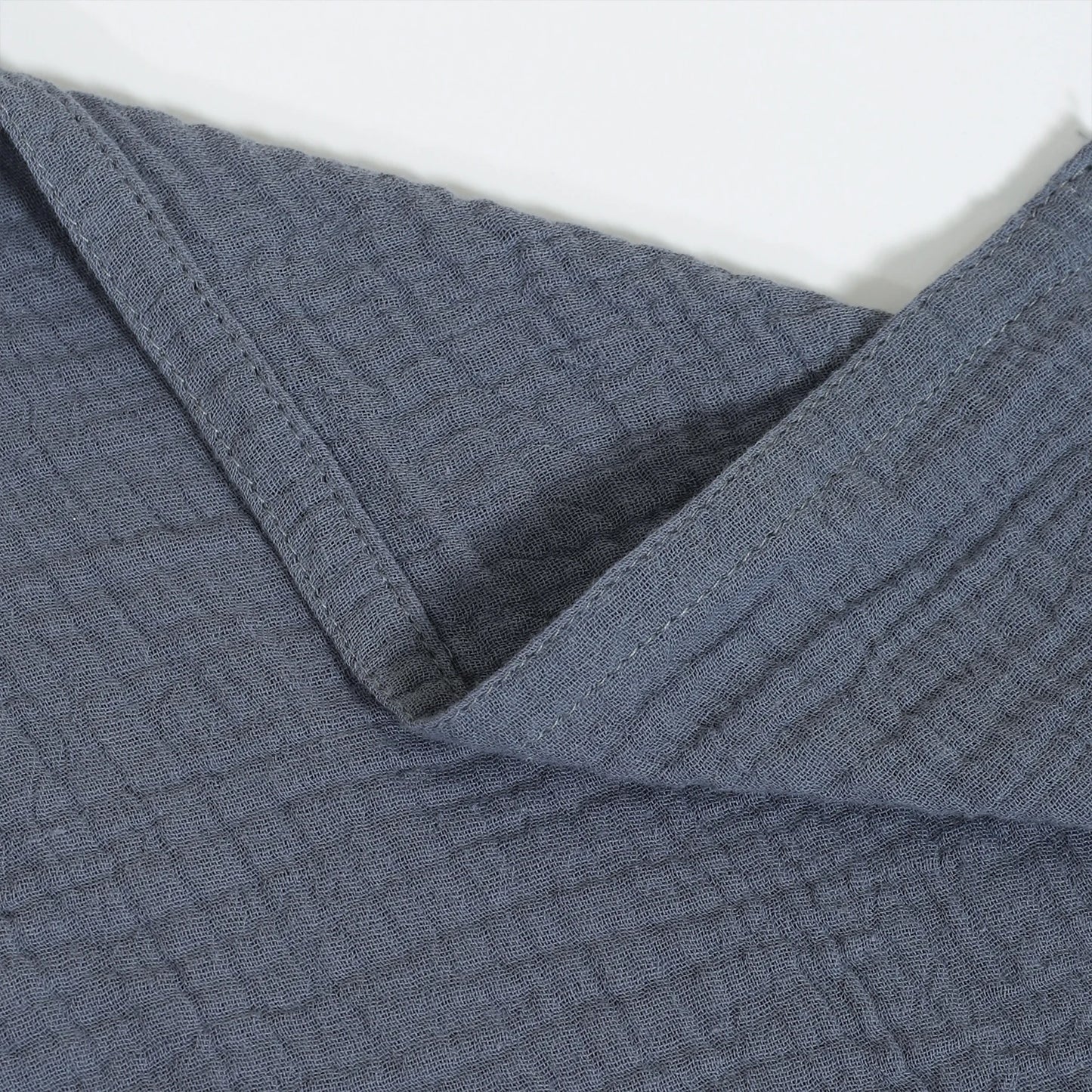 Muslin Nursing Cover - Breathable Breastfeeding Privacy Cover with Arch Neckline