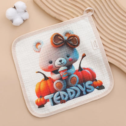 6-Layer Muslin Baby Face Towel – Soft Burp & Feeding Cloth