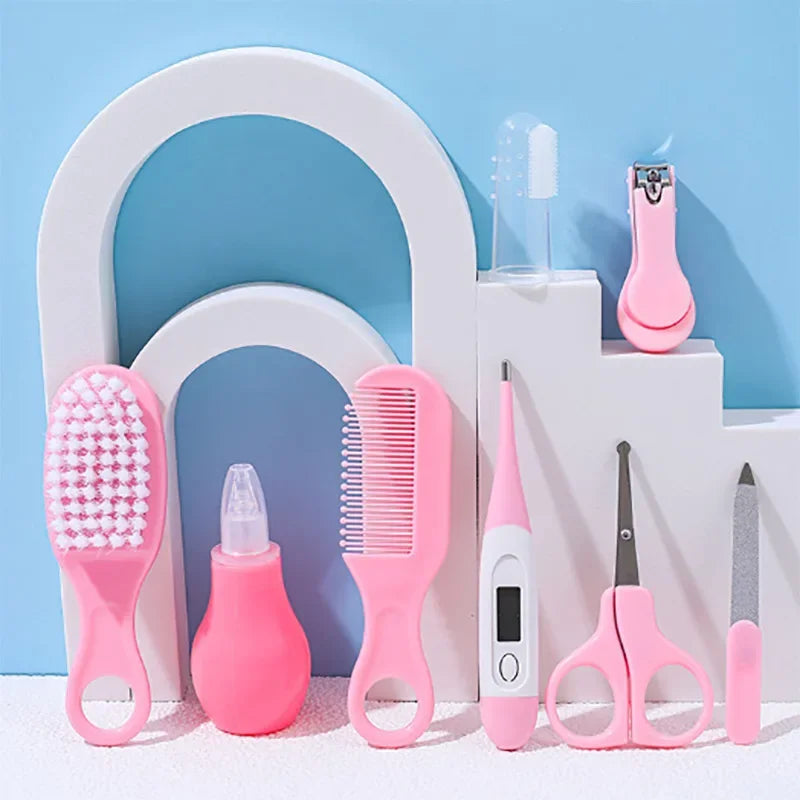 10-Piece Newborn Care Set – Essential Baby Nail Clipper & Nasal Suction Kit (0+ Months)