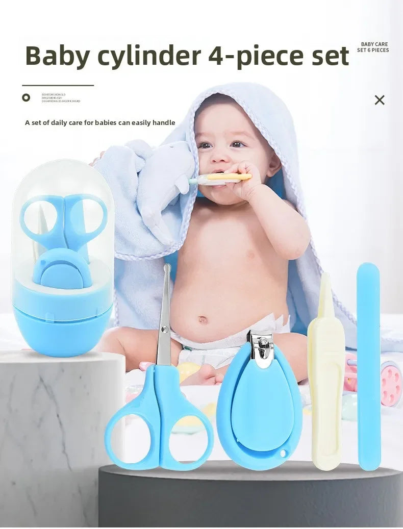 10-Piece Newborn Care Set – Essential Baby Nail Clipper & Nasal Suction Kit (0+ Months)