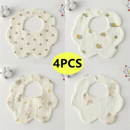 Baby Bandana Bib – Soft Feeding & Drool Cloth