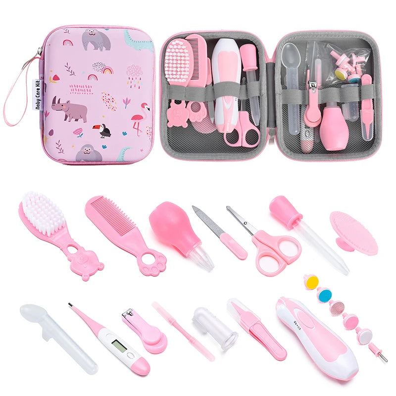 20-Piece Baby Grooming & Health Care Kit – Complete Newborn Safety Set with Hair Comb & Nail Trimmer (0+ Months)