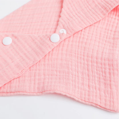 5-Pack Gauze Baby Burp Cloths – Soft Absorbent Towels