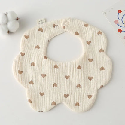 Baby Bandana Bib – Soft Feeding & Drool Cloth