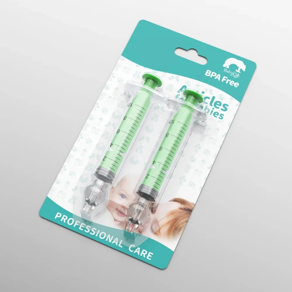 1/2/4/5/6/7PCS Silicone Baby Nasal Aspirator Syringe Baby Nose Cleaner Rhinitis Nasal Washer Irrigator Nose Washing for Children