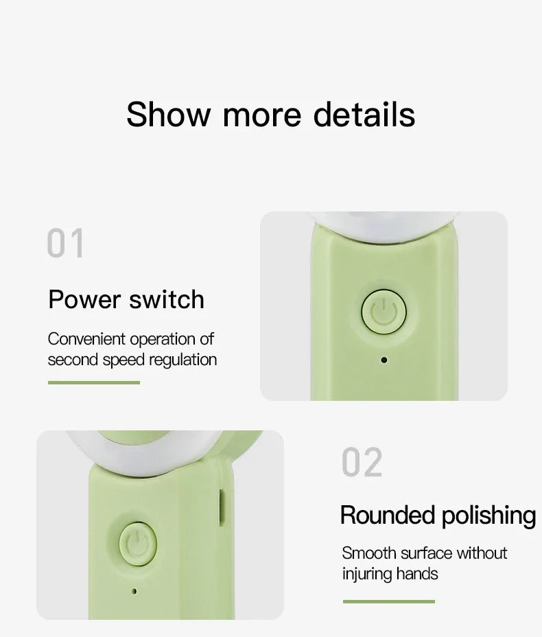 Luminous Rechargeable Baby Nail Grinder – Safe & Silent Electric Clipper for Newborns (0+ Months)