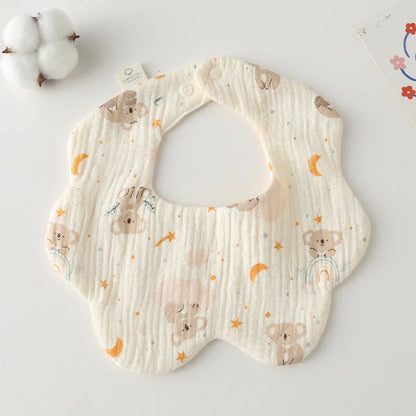 Baby Bandana Bib – Soft Feeding & Drool Cloth
