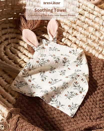 Muslin Baby Face Cloth – Soft Feeding & Burp Towel