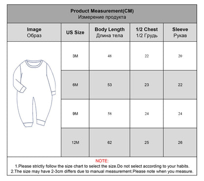 KAVKAS Baby Cotton Rompers – Cartoon Jumpsuit Set 0–12 Months