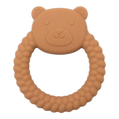 Silicone Baby Teether – Cartoon Gum Relief Toy 3+ Months