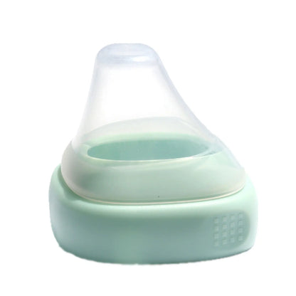 Square Handle Feeding Bottle Grip – Lightweight Easy-Grasp Design for Baby Bottles (6+ Months)