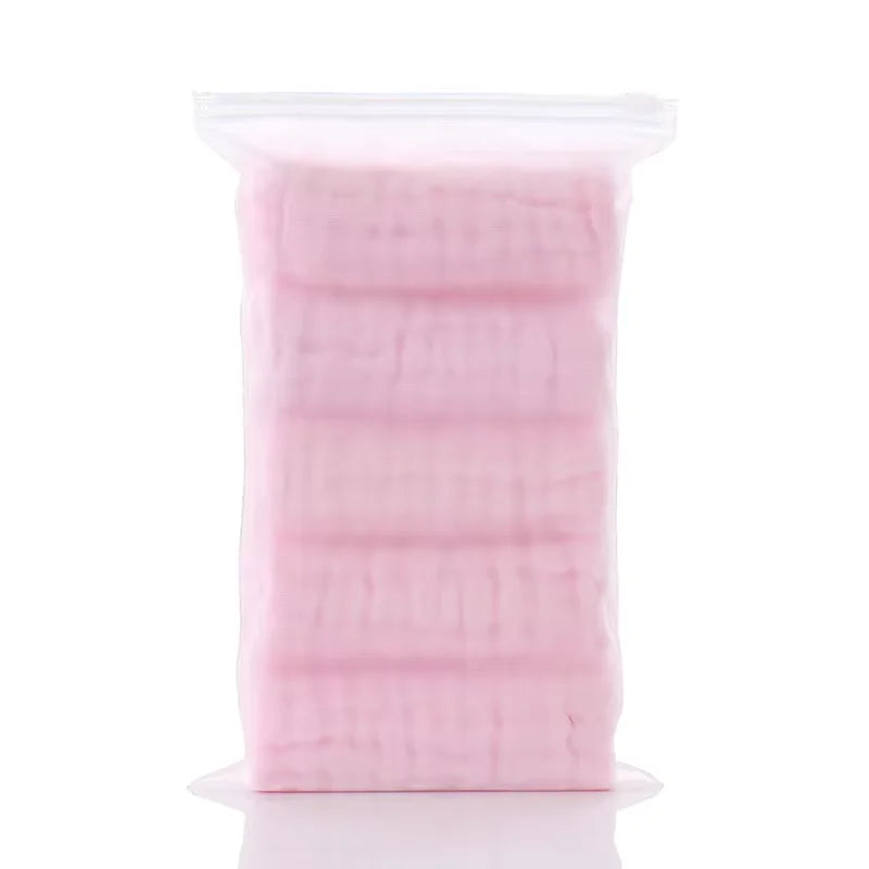 Muslin 6 Layers Cotton Soft Baby Towels Baby Face Towel Handkerchief Bathing Feeding Face Washcloth Wipe Burp Cloth Hand Towel