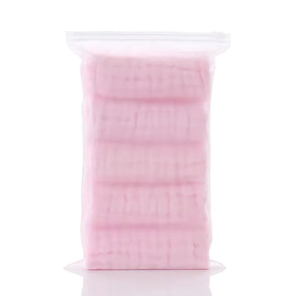 6-Layer Muslin Baby Towel – Soft Face & Burp Cloth