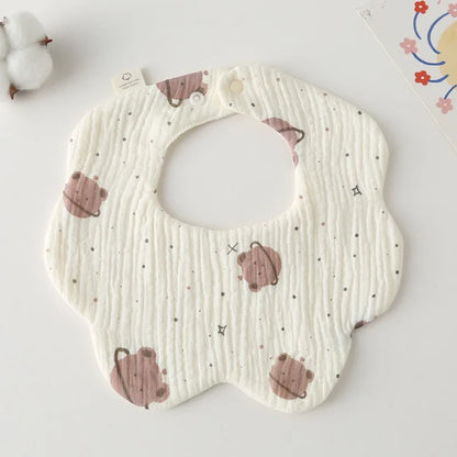 Baby Bandana Bib – Soft Feeding & Drool Cloth
