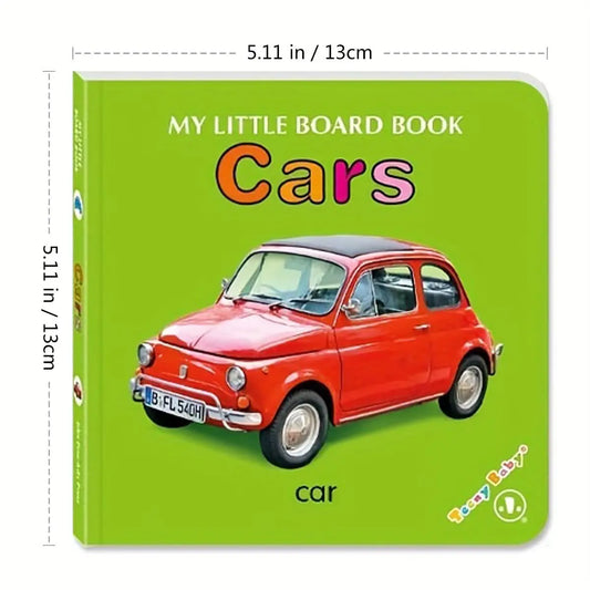 Baby Colorful Pattern Card Books - Interactive Sensory Development Toys for Early Reading