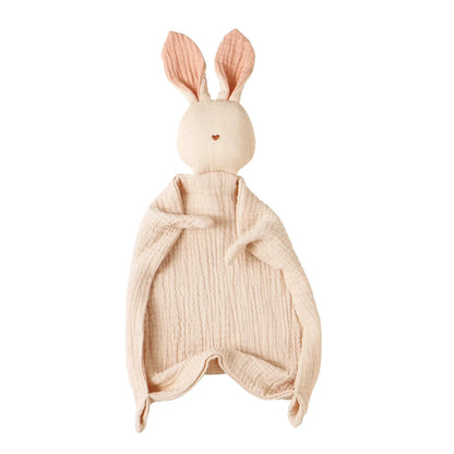 Bunny Muslin Cotton Doudou – Baby Comfort Cloth